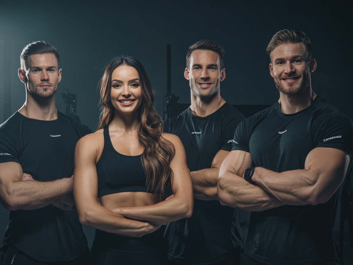 Активні люди різного віку займаються фітнесом